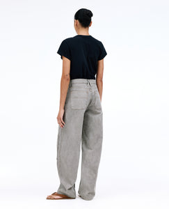 Tess Long Worker Pant | Faded Olive |  Pant