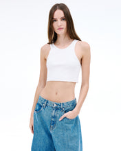 Ultra Crop Tank | Natural White