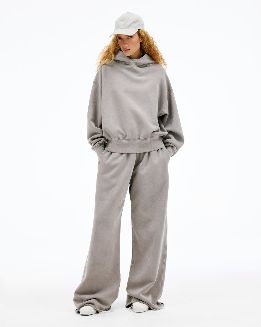 Wide Sweat Pant | Driftwood |  Sweatpant