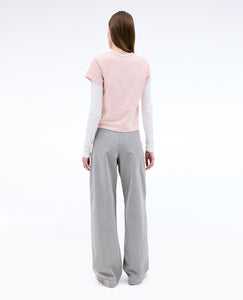 Wide Pleat Chino | Washed Sage |  Pant