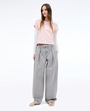Wide Pleat Chino | Washed Sage |  Pant