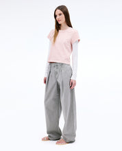 Wide Pleat Chino | Washed Sage |  Pant