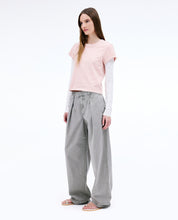 Wide Pleat Chino | Washed Sage |  Pant