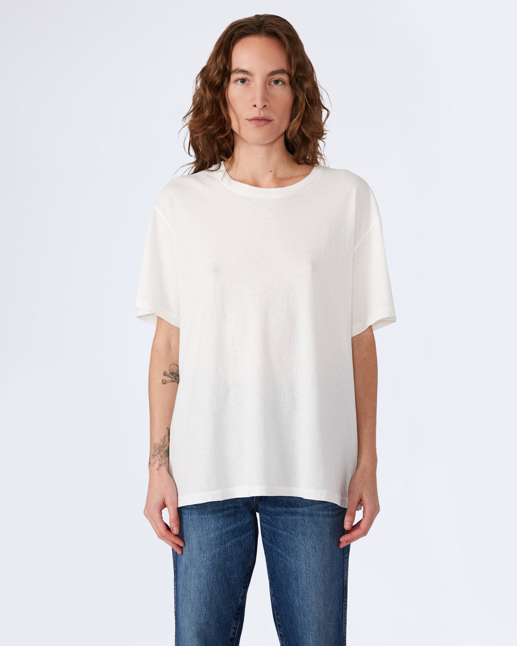 Oversize Tee | Natural White